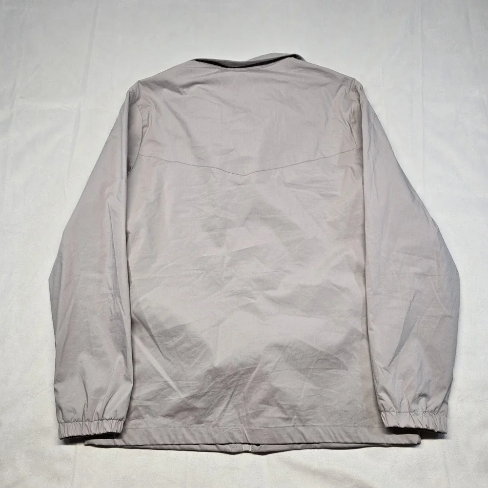 Criquet‎ grey performance windbreaker jacket Men Size Medium Golf